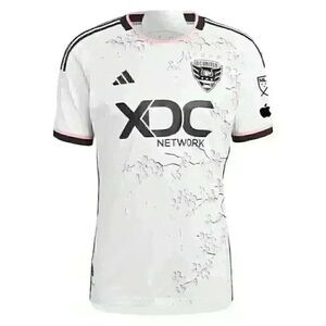 DC United x Adidas 2023 Men’s 2XL Authentic Secondary Jersey White KLICH 43 NWT
